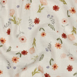 Double Gauze Natural Digital Flowers