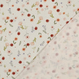 Double Gauze Natural Digital Flowers