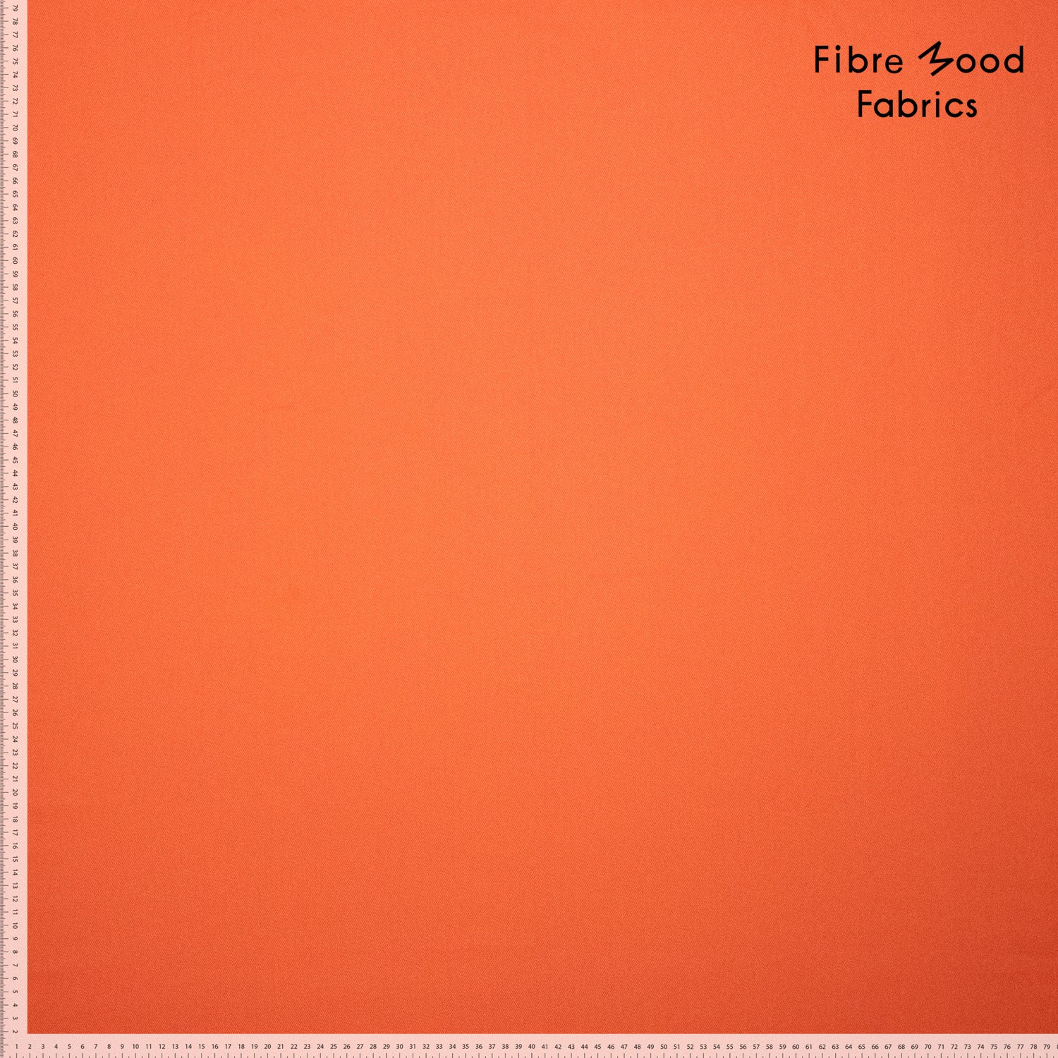 Fibre Mood Katoenen twill oranje (Anette)