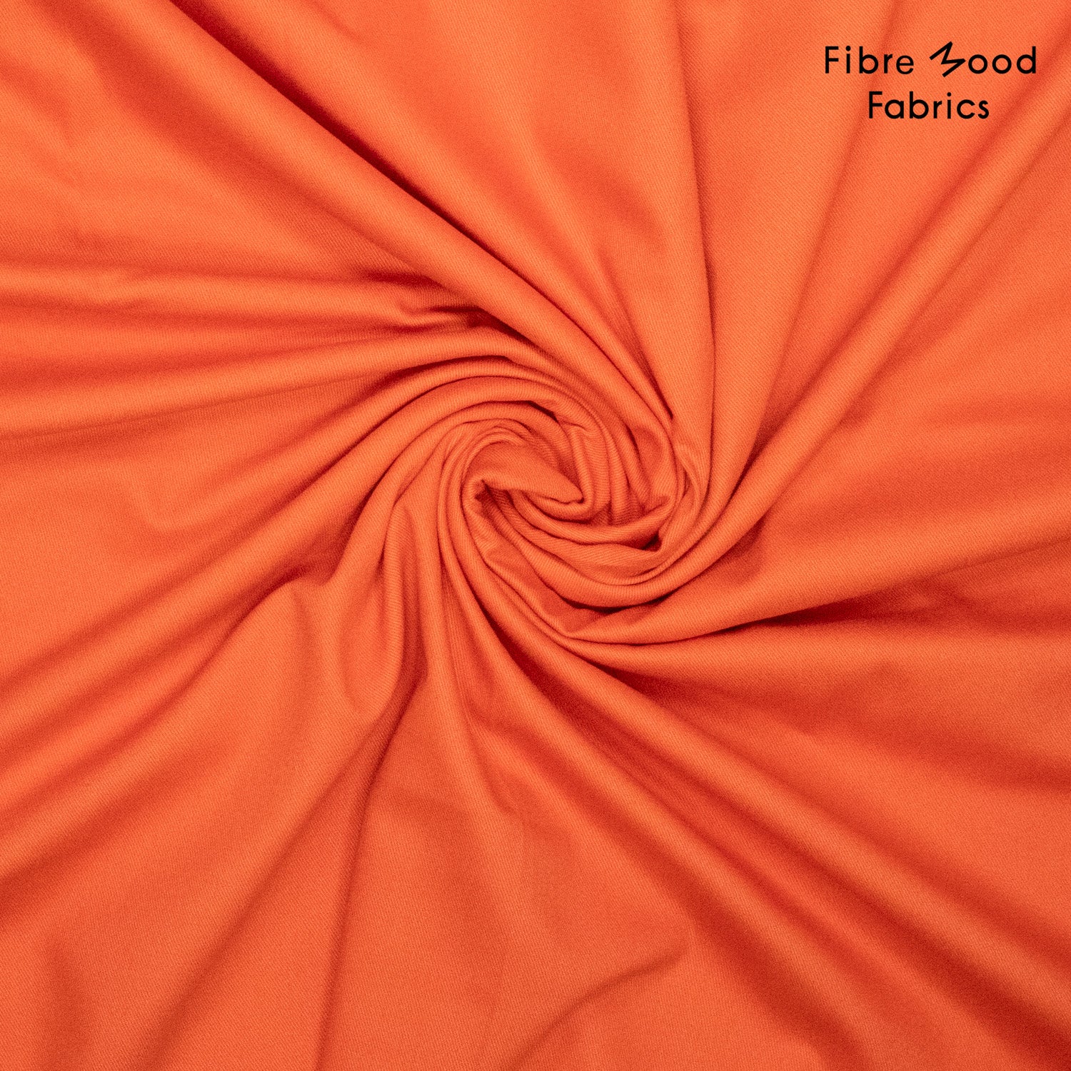 Fibre Mood Katoenen twill oranje (Anette)