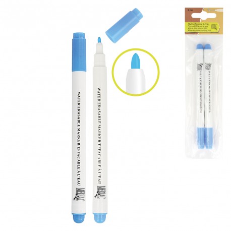 Mediac Afwasbare markeerstift blauw