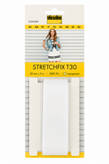 Vlieseline Stretchfix met papier 30mm transparant 5m