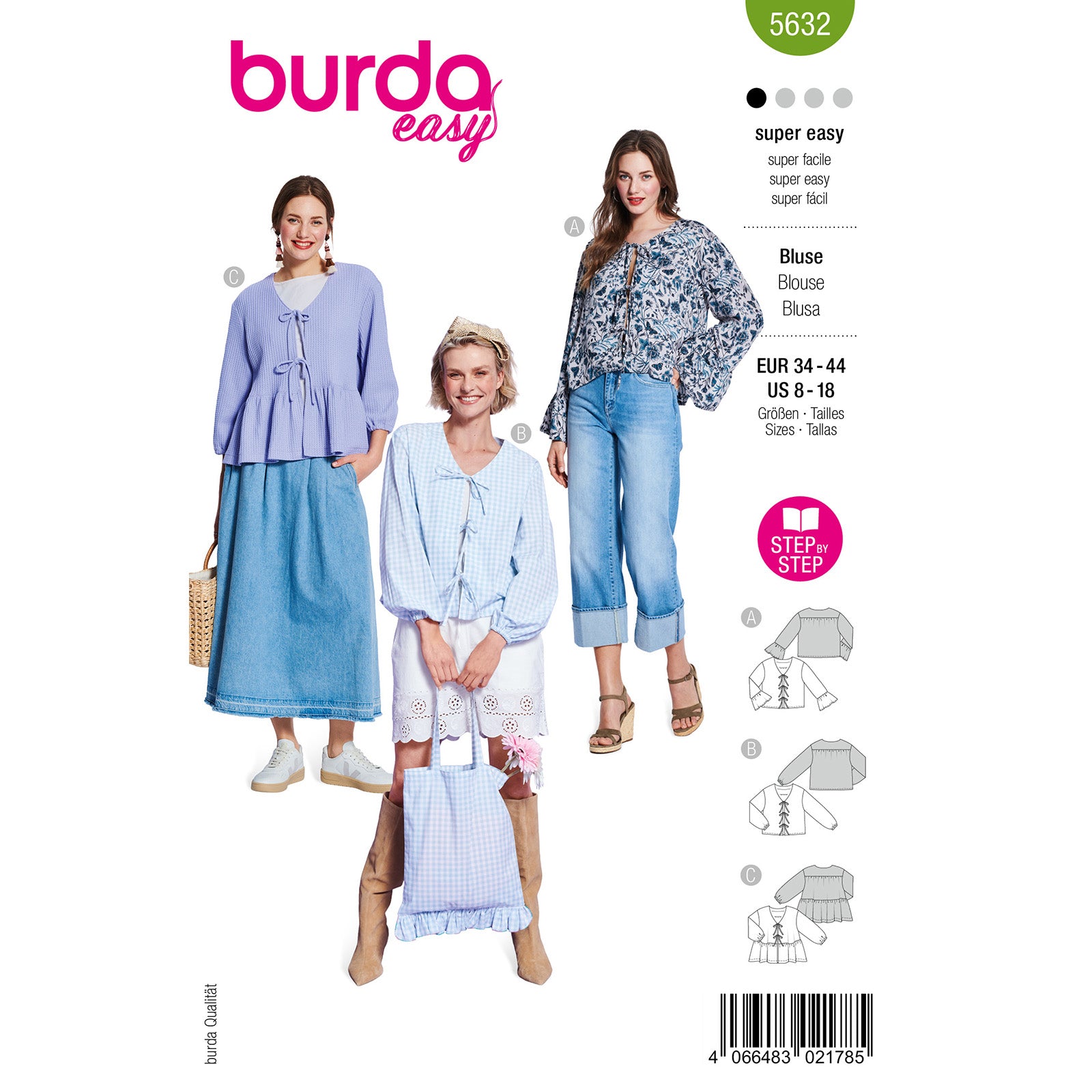 Burda 5632 blouse