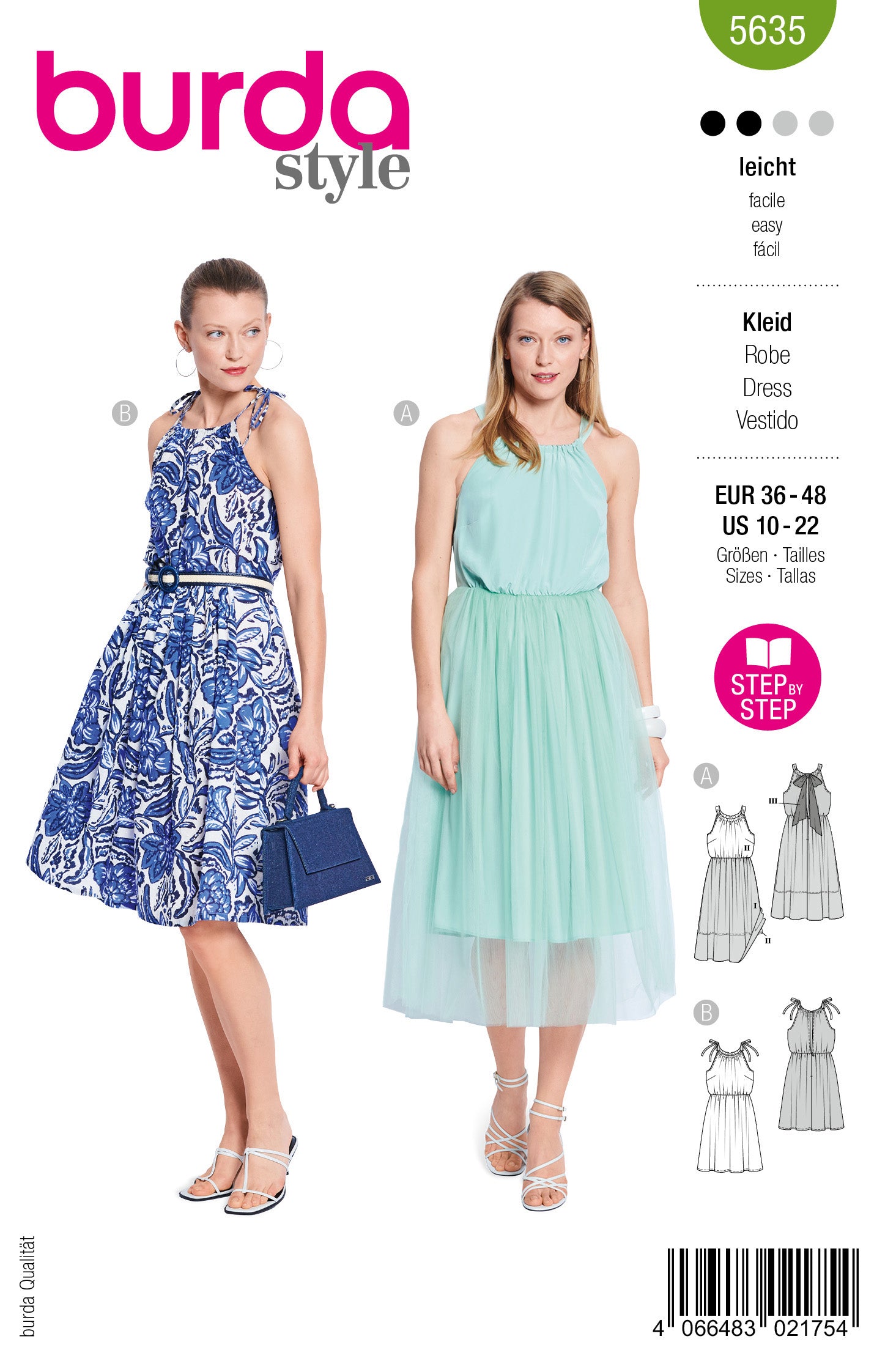 Burda 5635 jurk