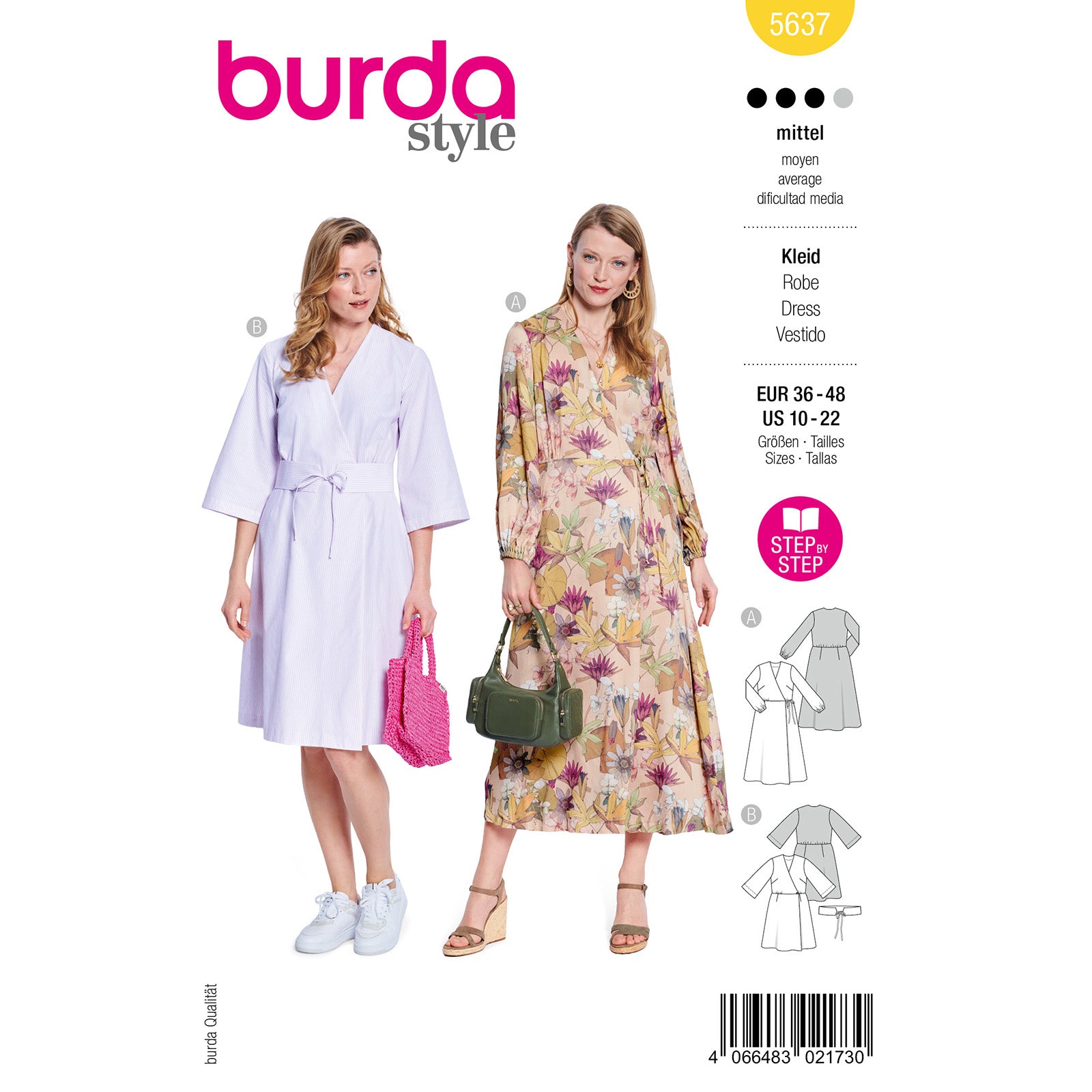 Burda 5637 jurk