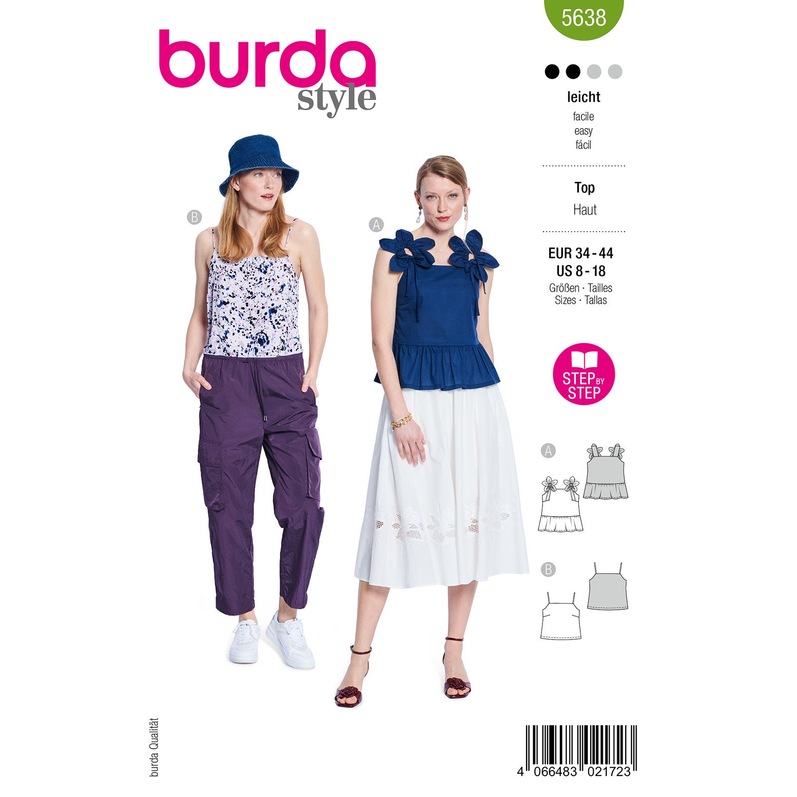 Burda 5638 blouse