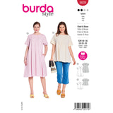 Burda 5639 shirt- jurk