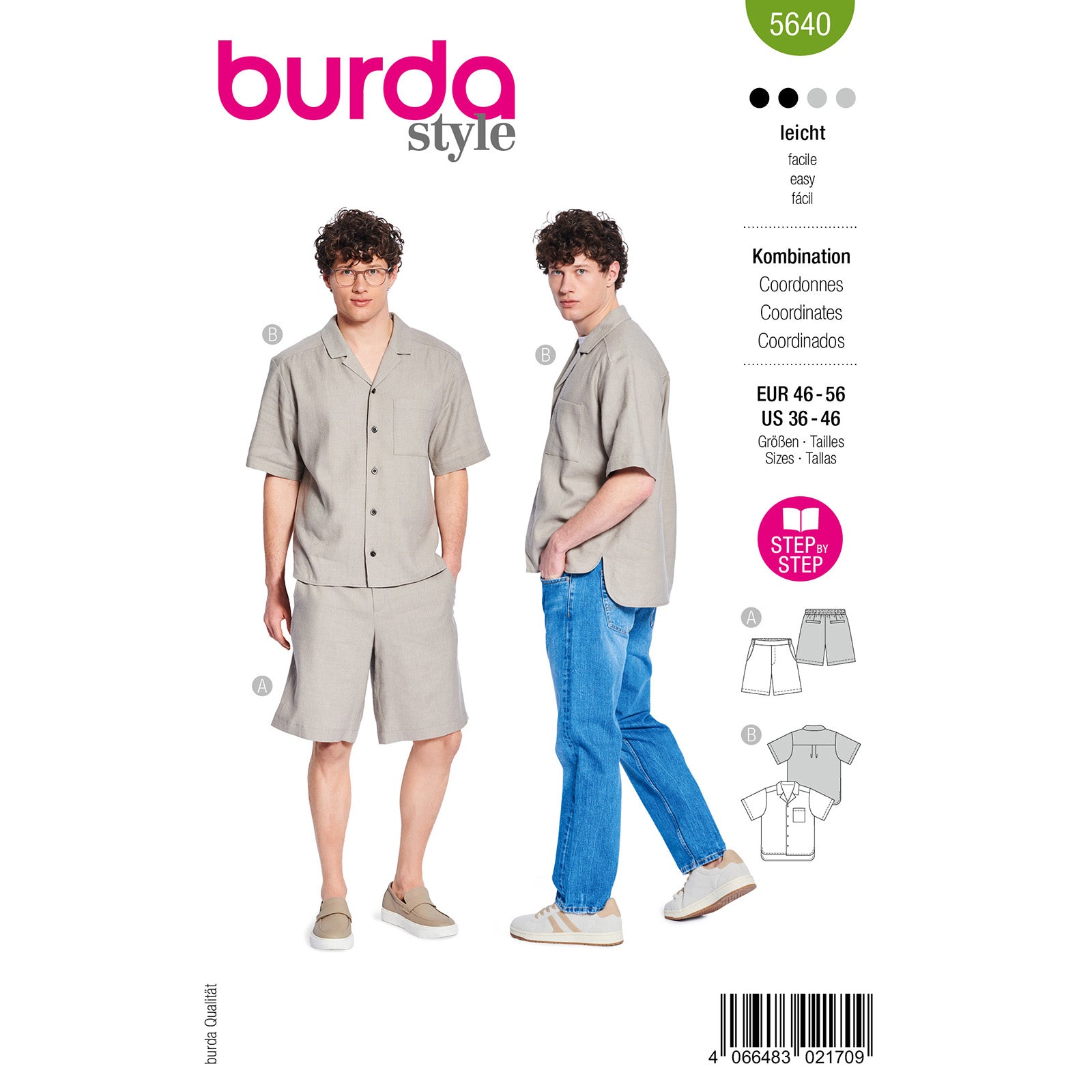 Burda 5640 combinatie