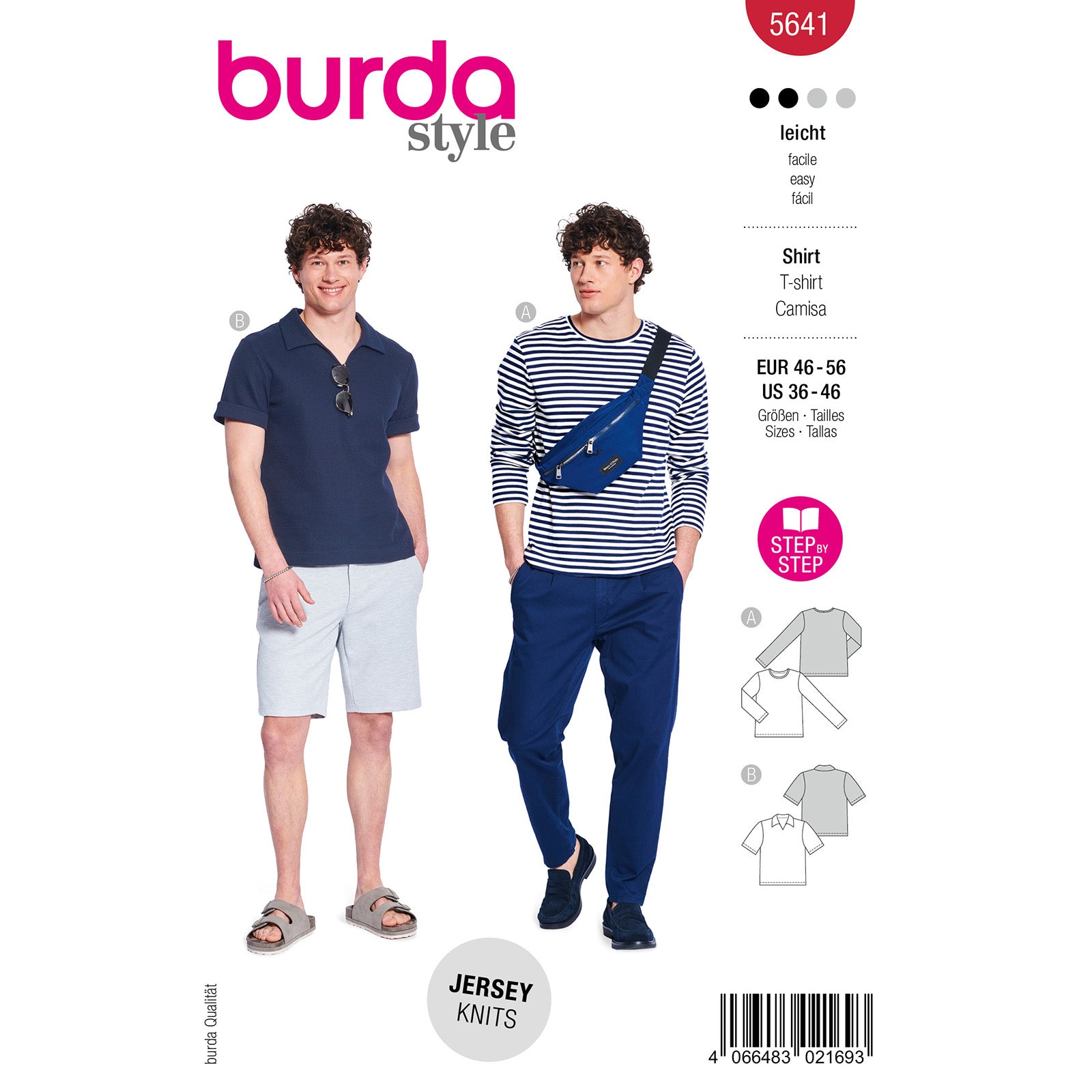 Burda 5641 shirt