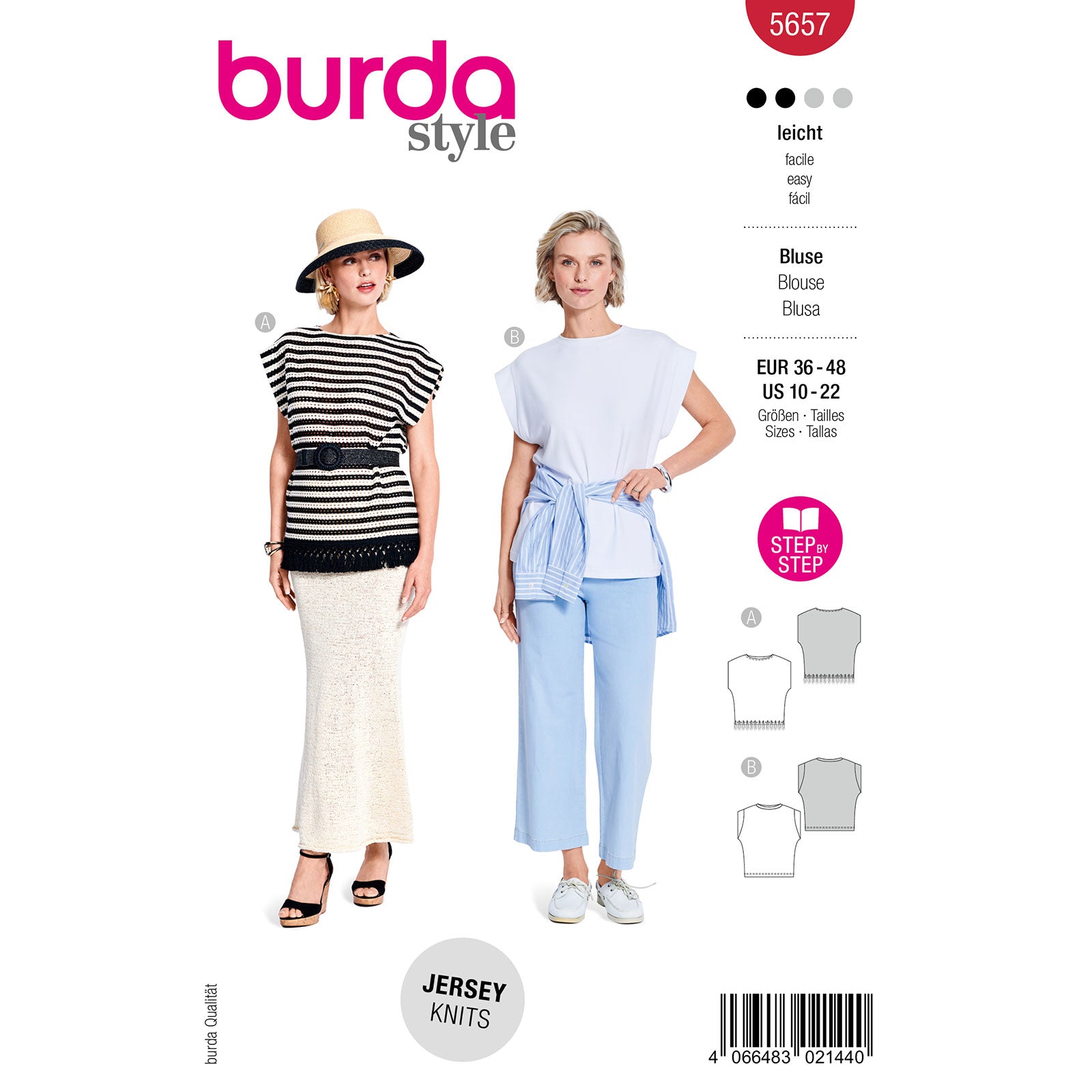 Burda 5657 blouse