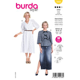 Burda 5669 blouse en jurk