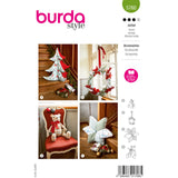 Burda 5760 kerst accessoires.