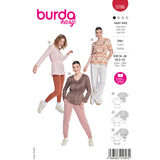 Burda 5786 dames shirt