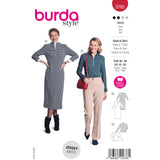 Burda 5792 dames jurk en shirt