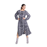 Burda 5797 dames jurk (curvy)