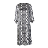 Burda 5797 dames jurk (curvy)