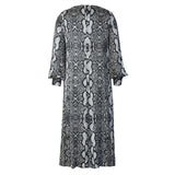 Burda 5797 dames jurk (curvy)