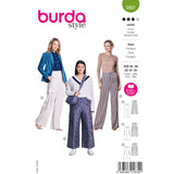 Burda 5801 dames broek