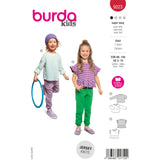 Burda 9223 jersey shirt camisa