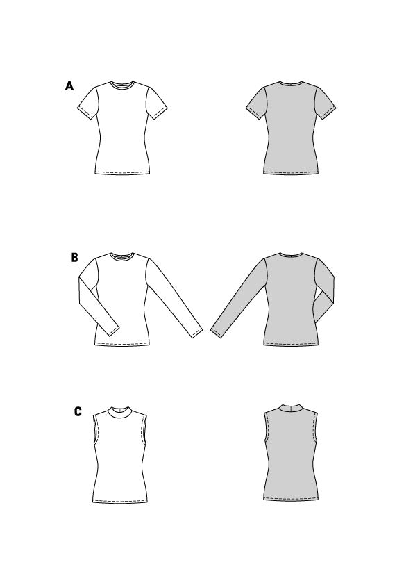 Burda Easy 5594 shirts