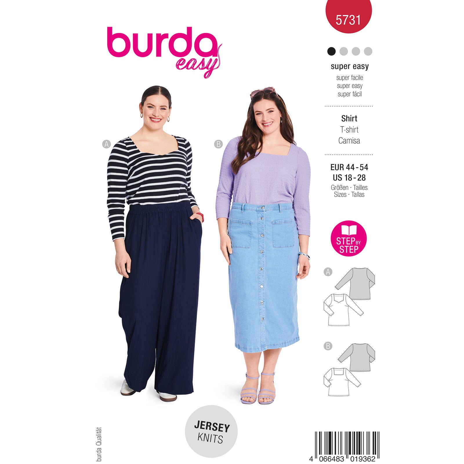Burda Easy 5731 shirt