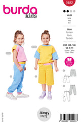 Burda Kids 9182 broekjes