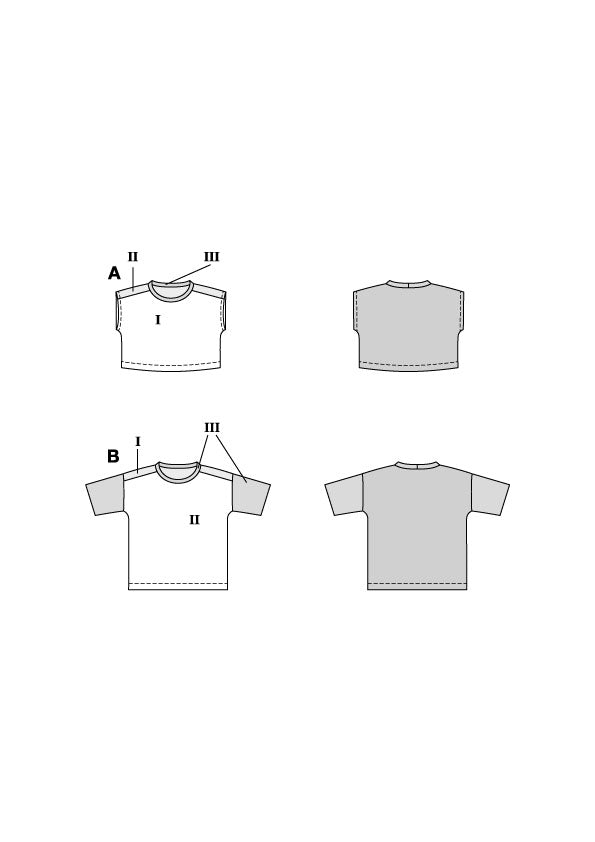 Burda Kids 9184 shirtjes