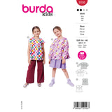 Burda Kids 9195 blouse