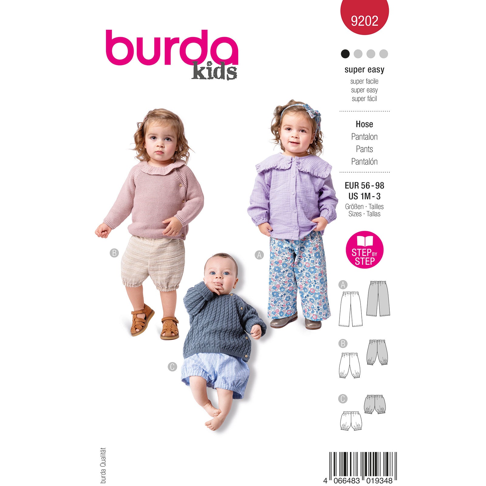 Burda Kids 9202 broekje