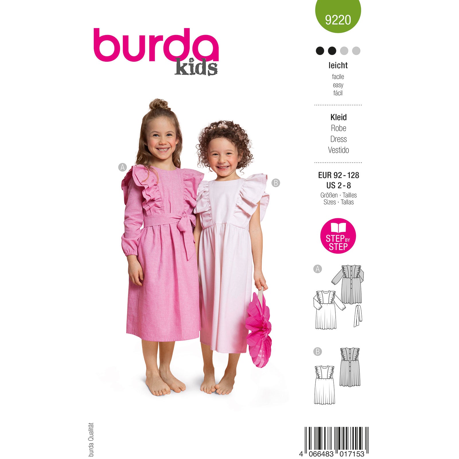 Burda Kids 9220 dress