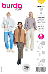 Burda Style 5590 pullover en jack