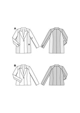Burda Style 5601 blazer grote maten