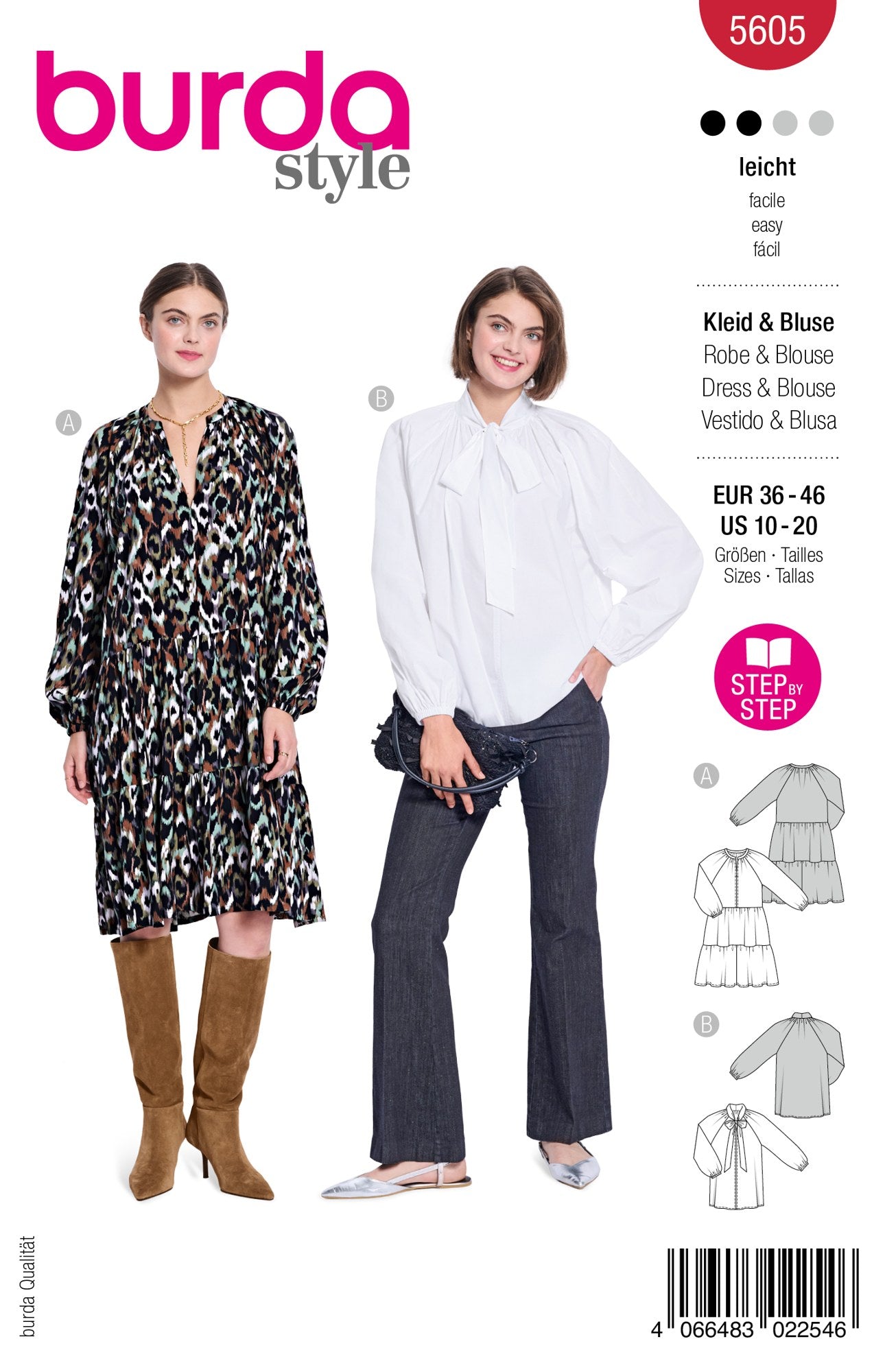 Burda Style 5605 jurk en blouse