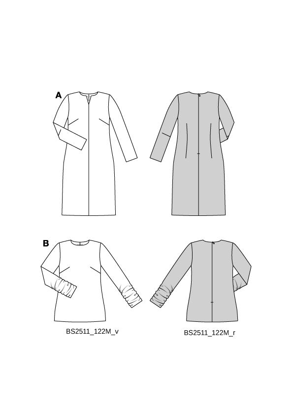 Burda Style 5606 jurk en shirt grote maten