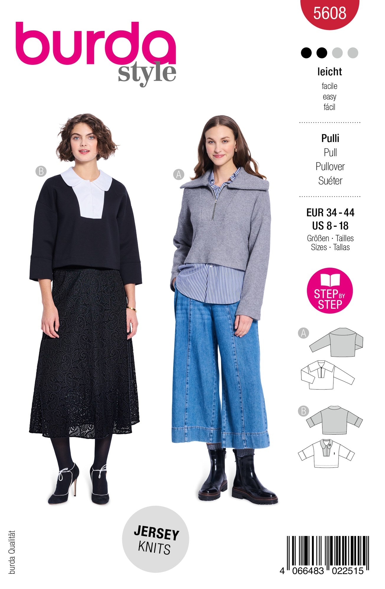 Burda Style 5608 pullover