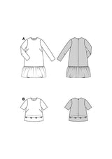 Burda Style 5609 top jurk