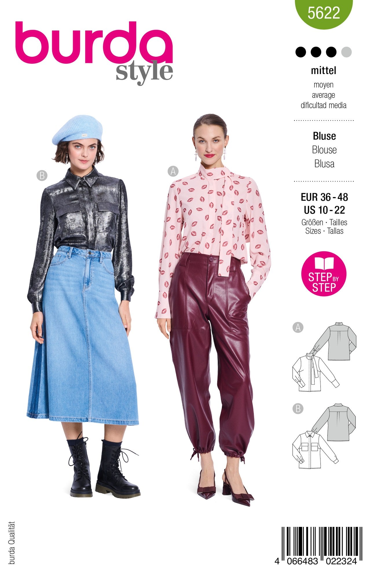 Burda Style 5622 blouse