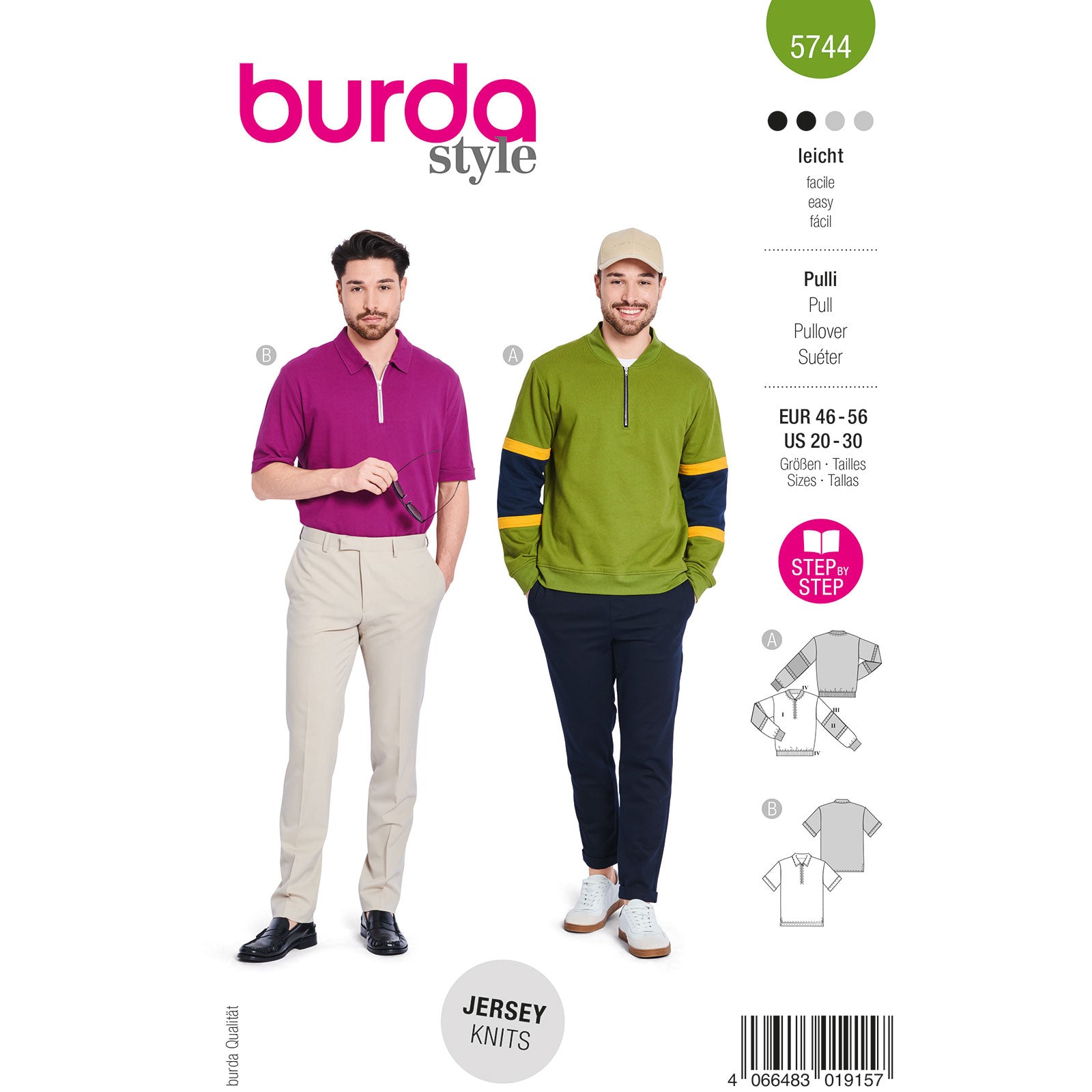 Burda Style 5744 pullover