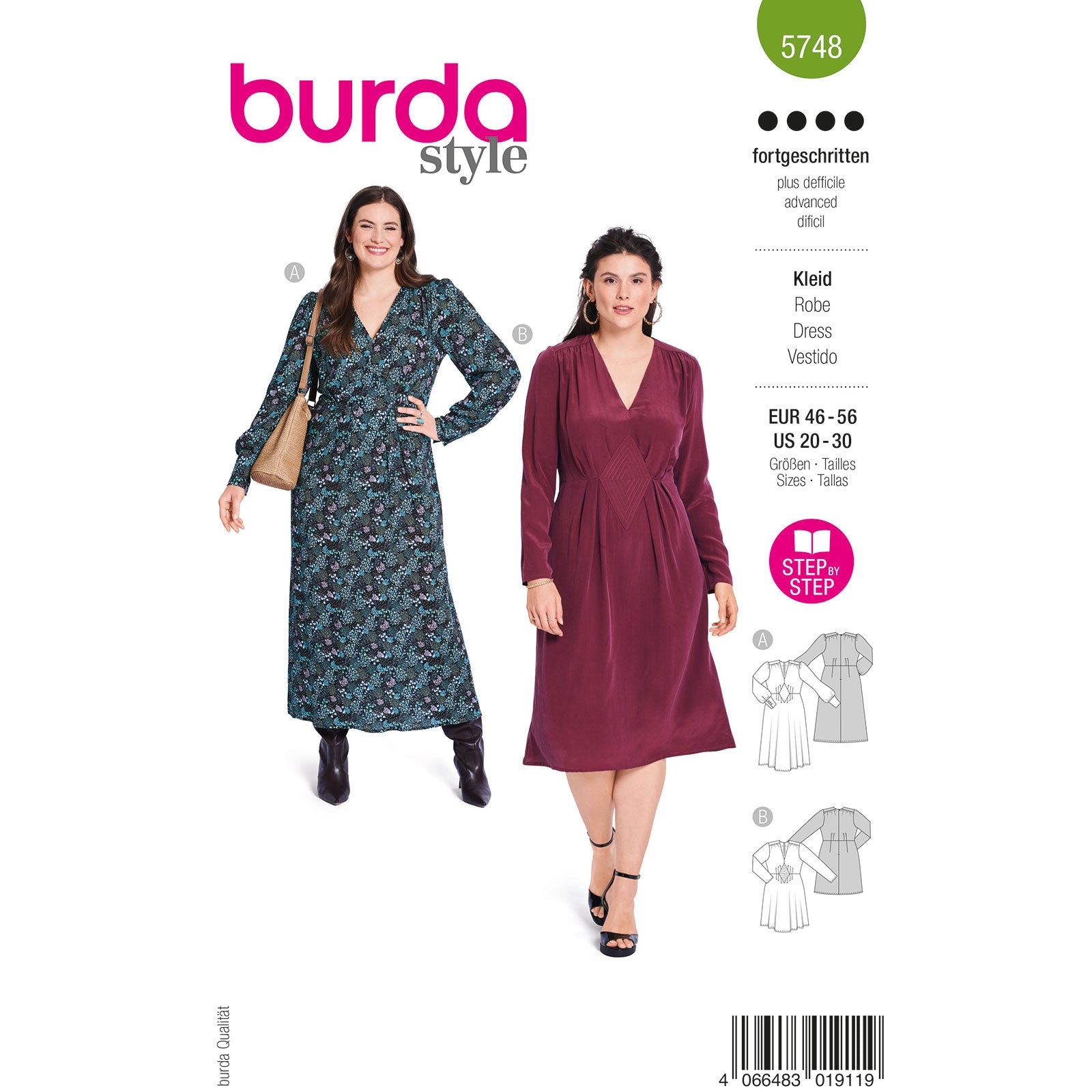 Burda Style 5748 jurk