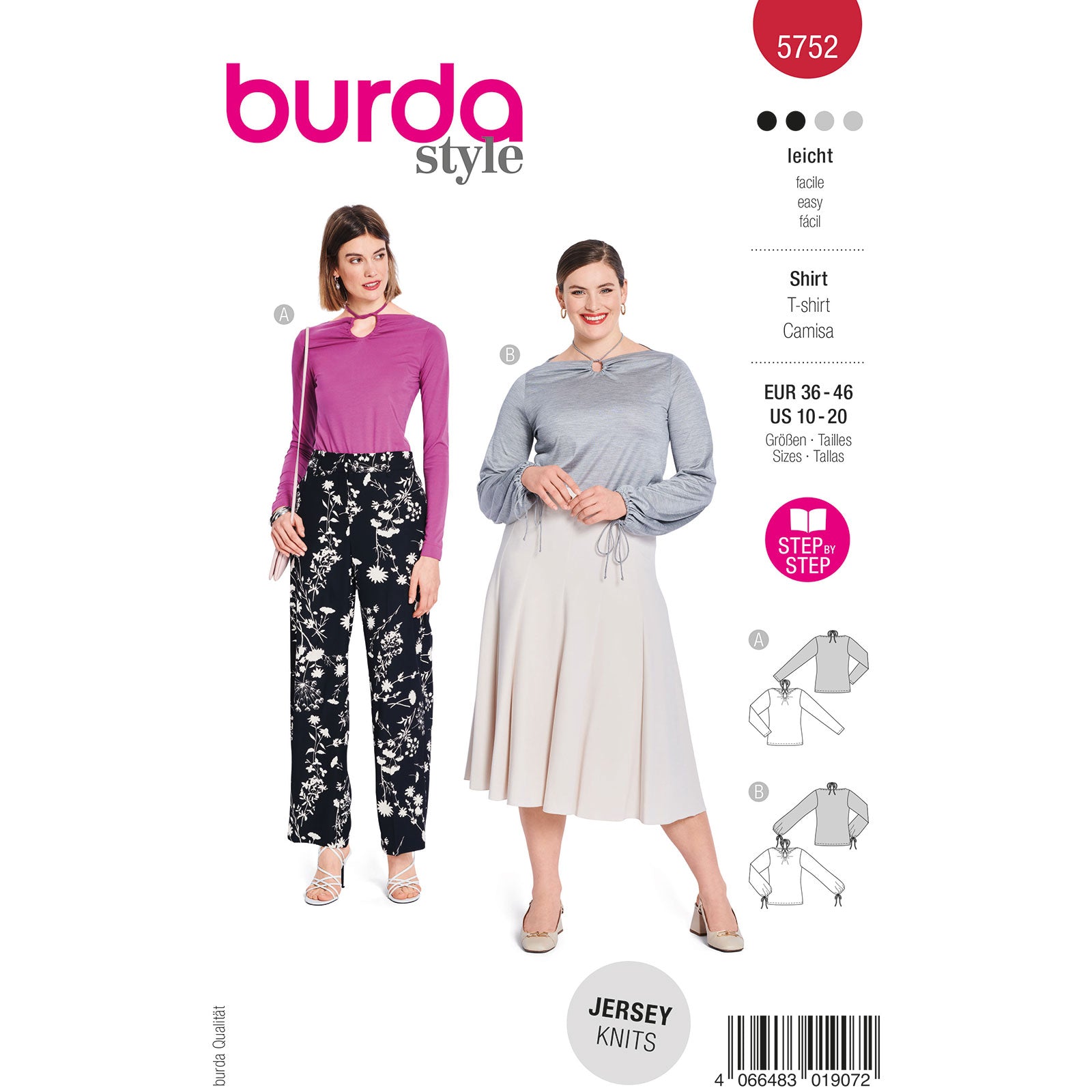 Burda Style 5752 shirt