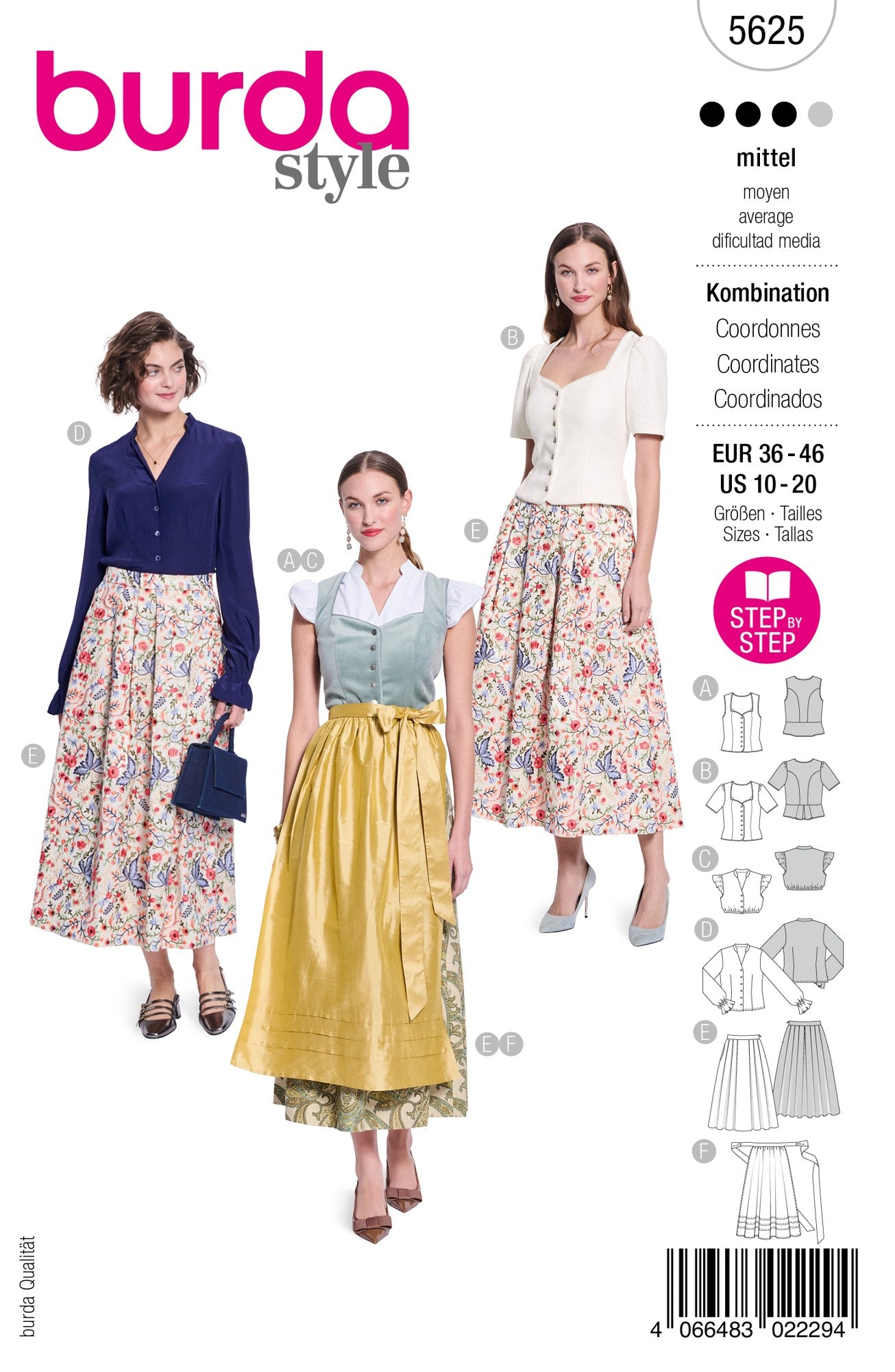 Burda Style 5625 kostuum