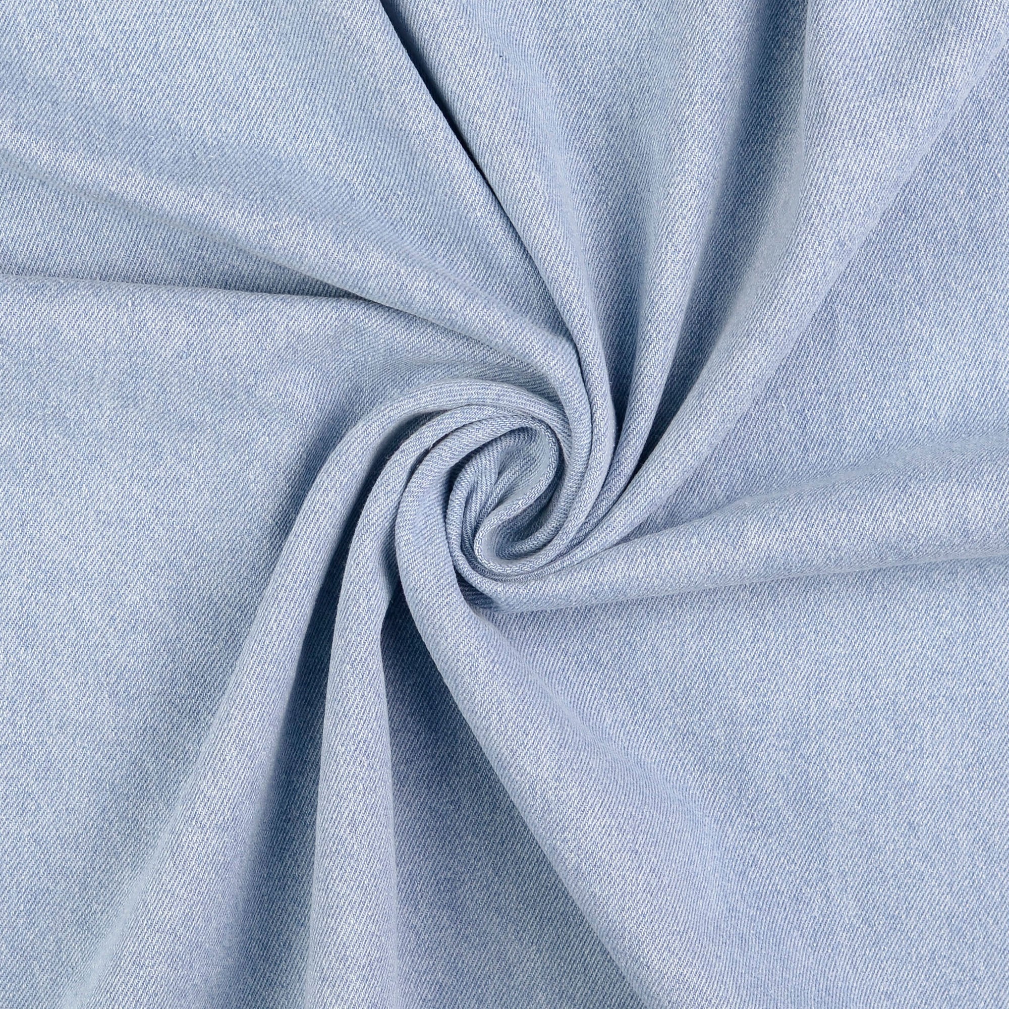 Denim voorgewassen lichtblauw