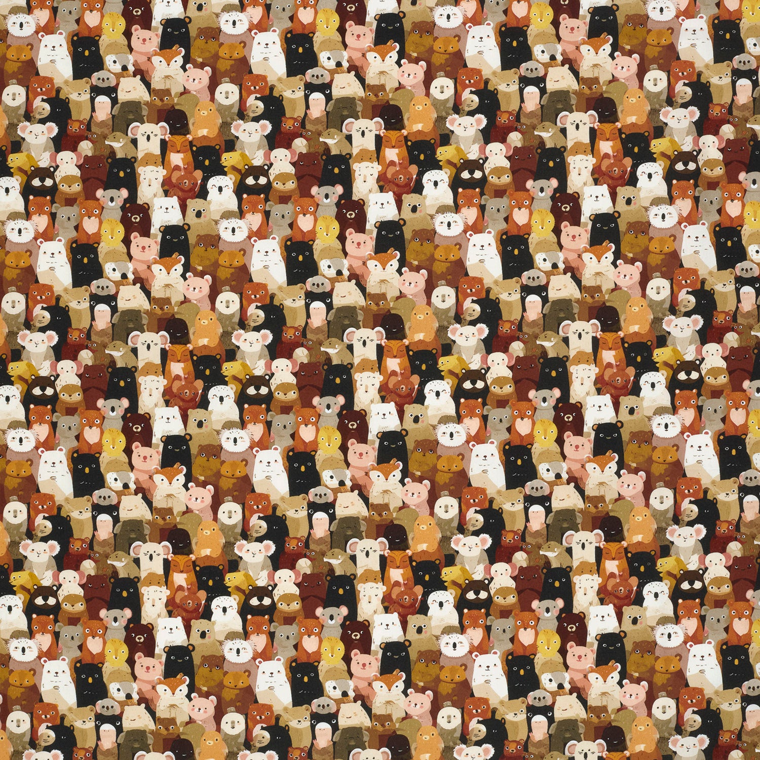 Katoen dierenfamilie