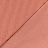 Ribjacquard jersey koraal